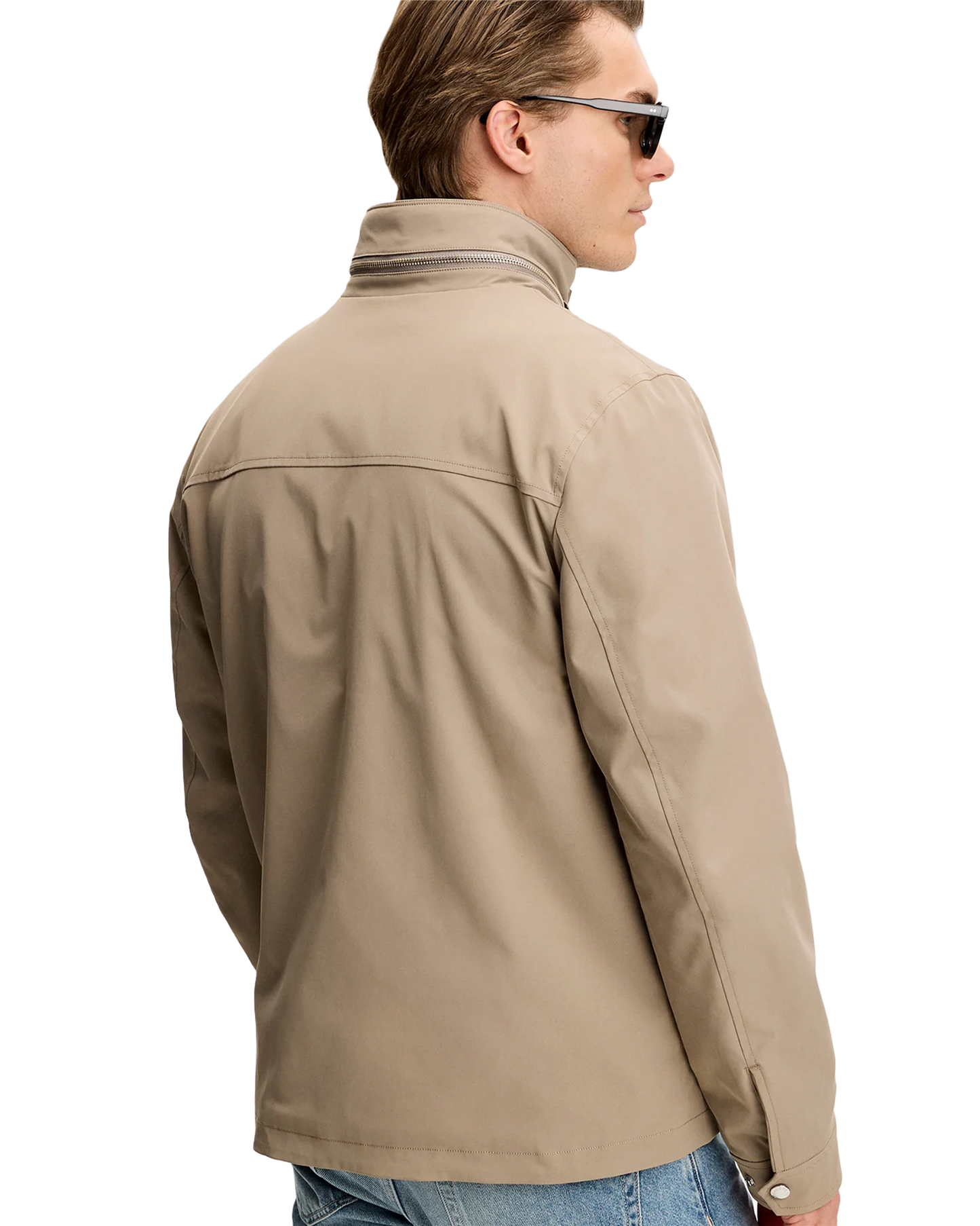 J.Lindeberg Bailey Recy Poly Jacket – Brindle