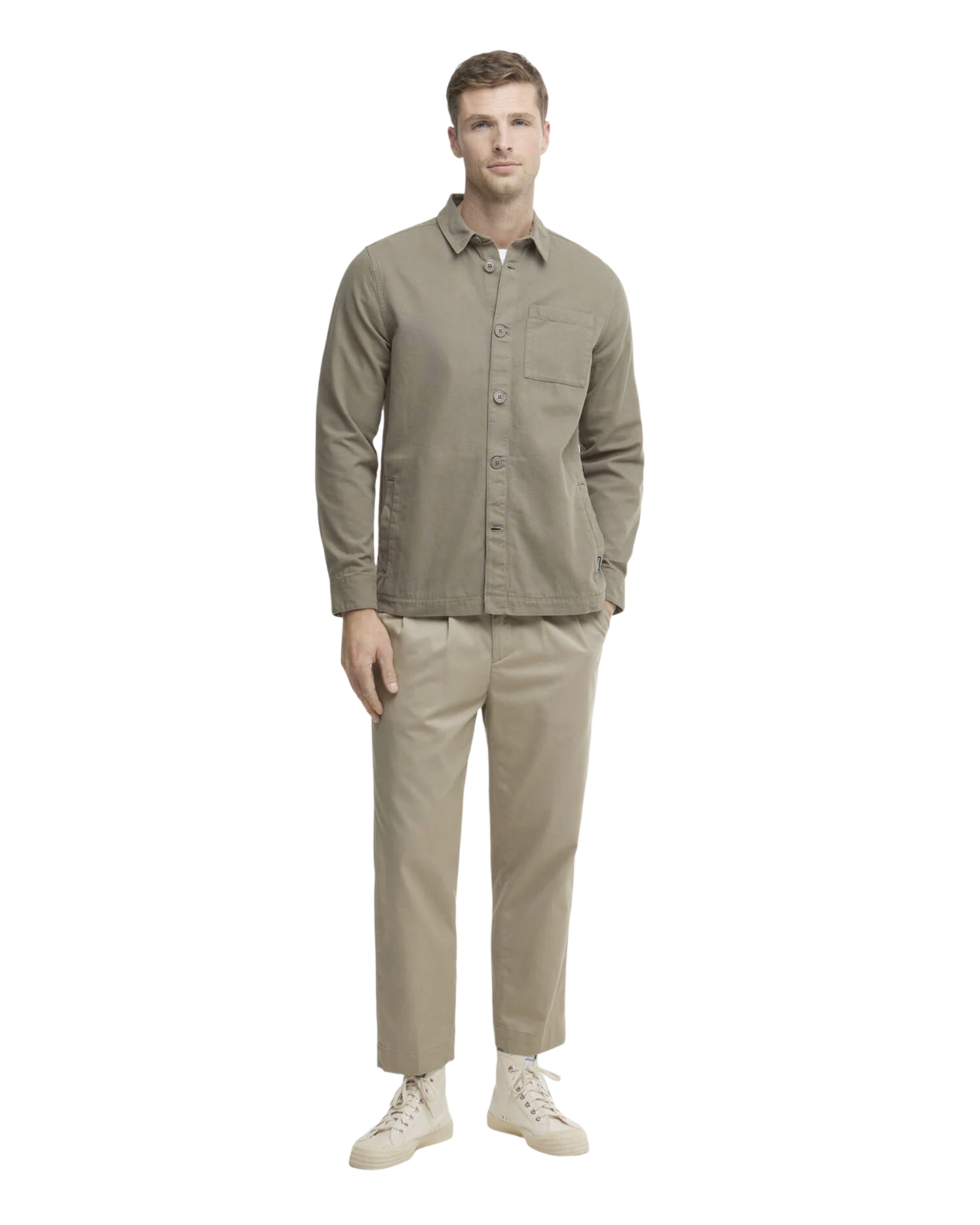 Washed Cotton Overshirt