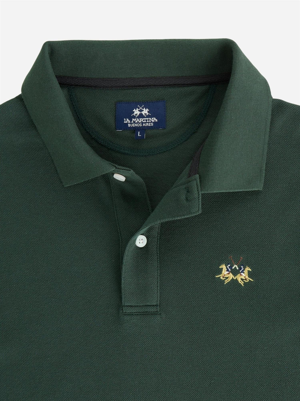 La Martina Doran Langermet Polo – Sycamore
