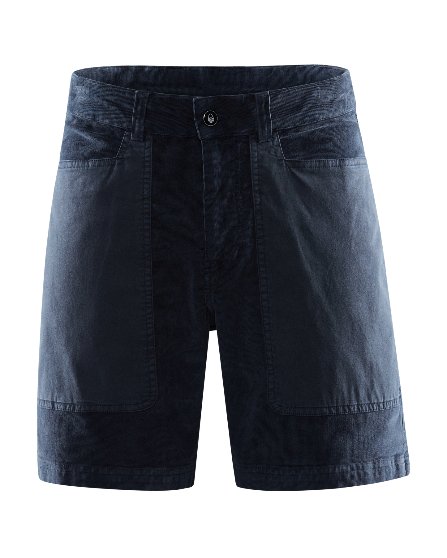 Blocked Corduroy Shorts