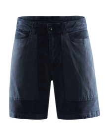 Blocked Corduroy Shorts