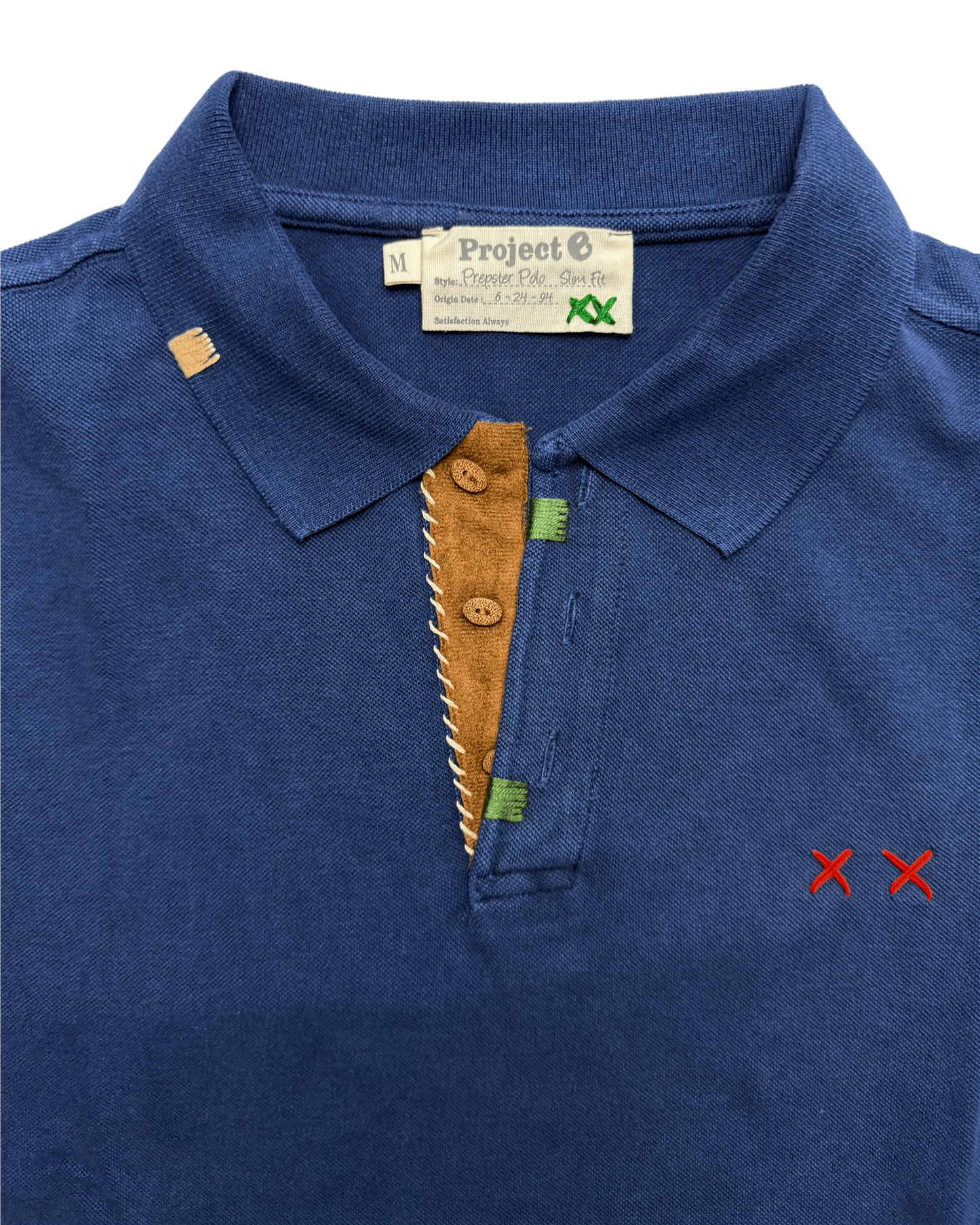 Vintage Pique - Navy