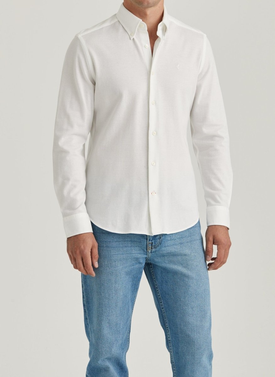Morris Stockholm Eddie pique shirt - Mandy