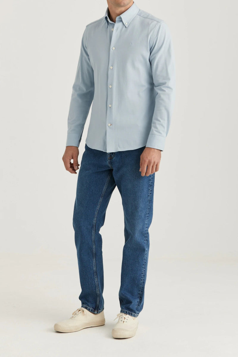Morris Stockholm Eddie Pique Shirt - Mandy