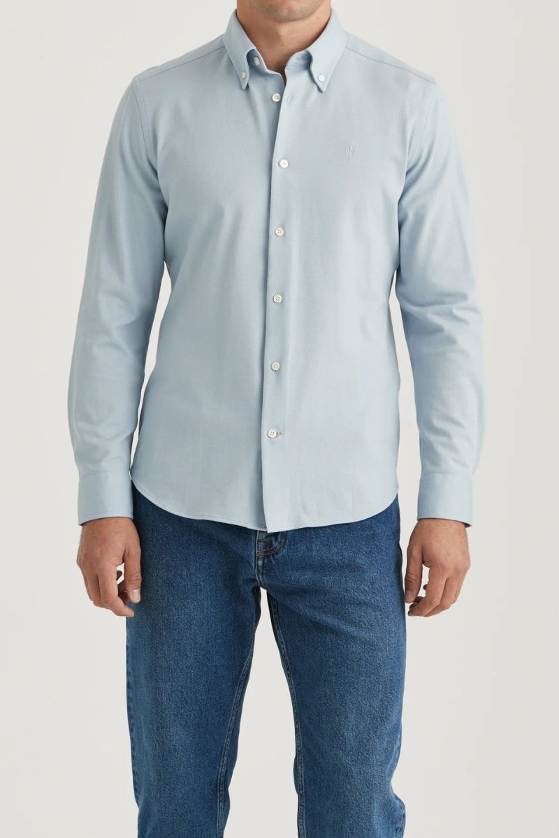 Morris Stockholm Eddie Pique Shirt - Mandy