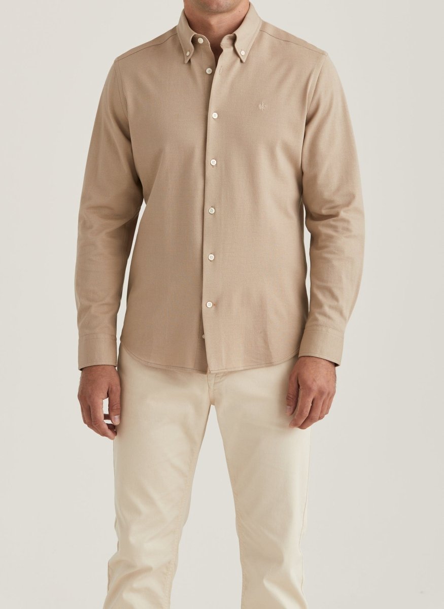 Morris Stockholm Eddie pique shirt - Mandy