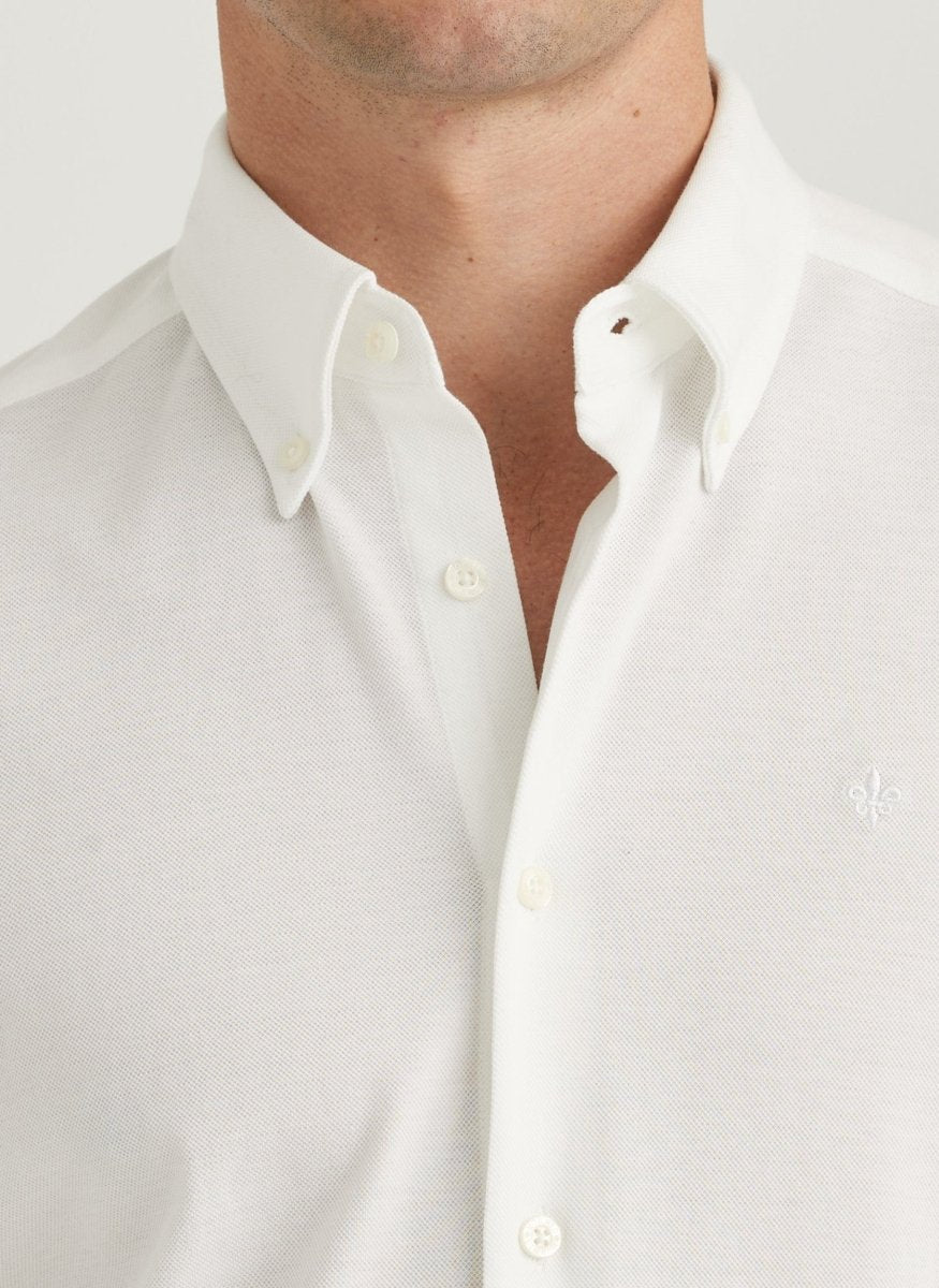 Morris Stockholm Eddie pique shirt - Mandy