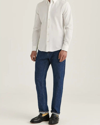 Morris Stockholm Eddie Pique Shirt - Mandy
