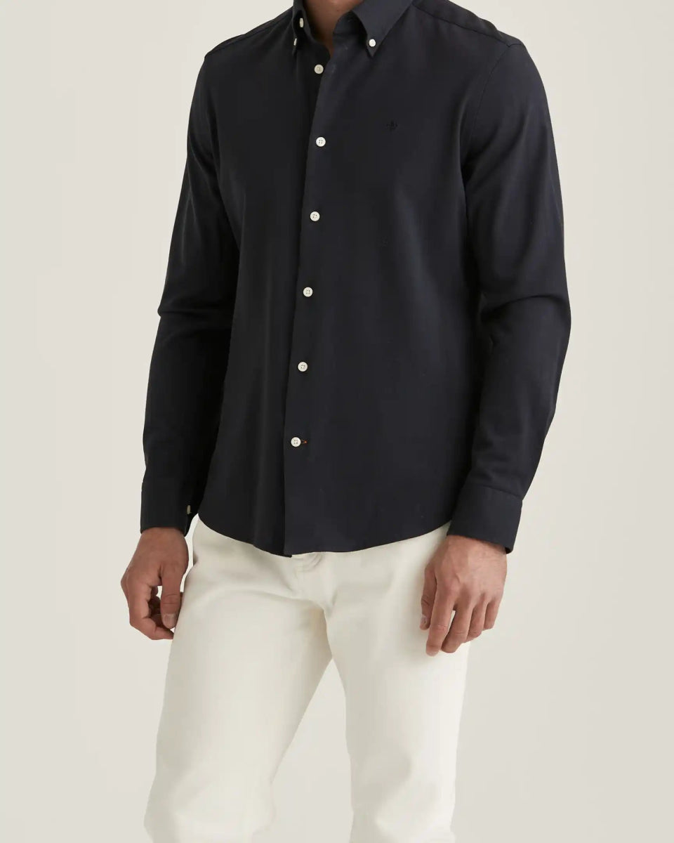 Morris Stockholm Eddie Pique Shirt - Mandy