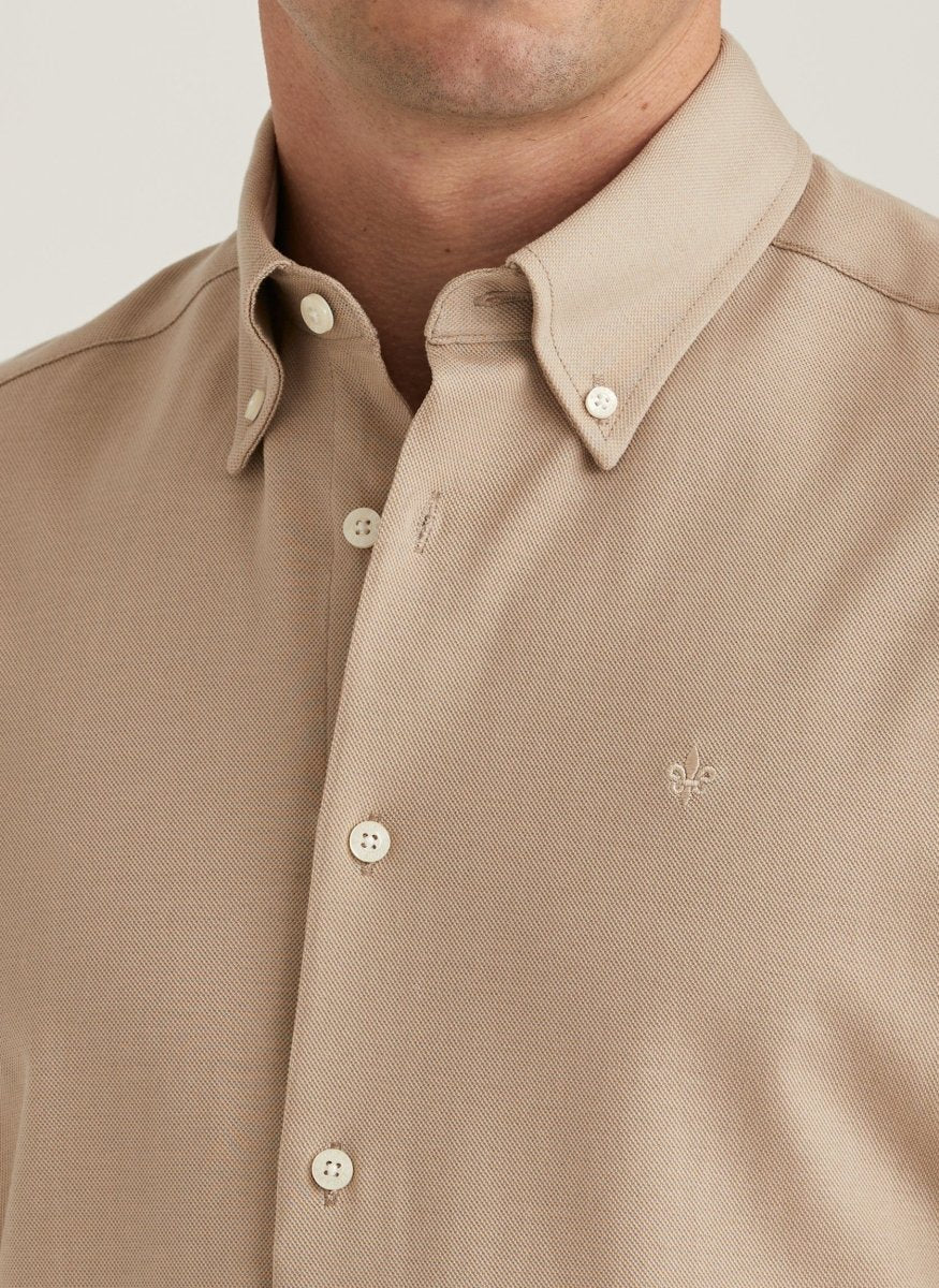 Morris Stockholm Eddie pique shirt - Mandy