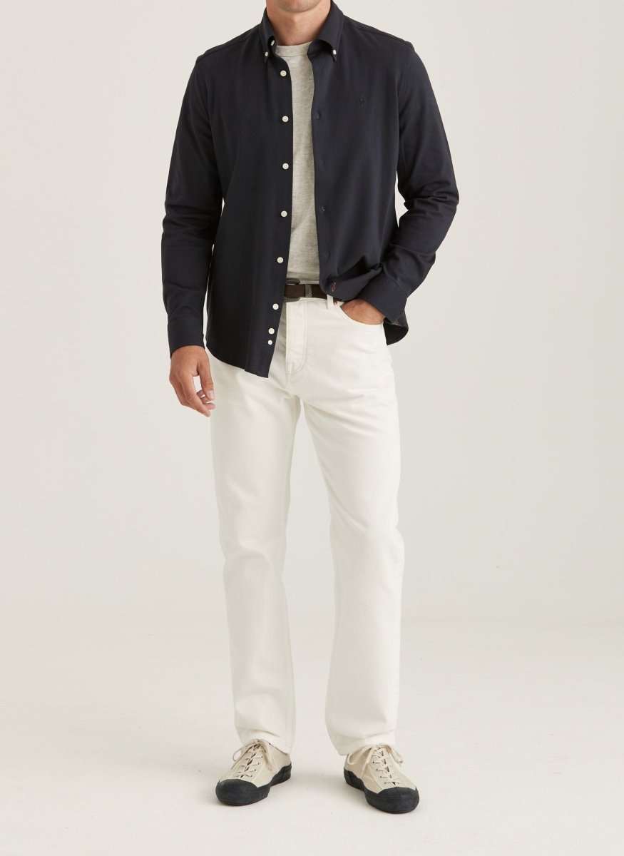 Morris Stockholm Eddie pique shirt - Mandy