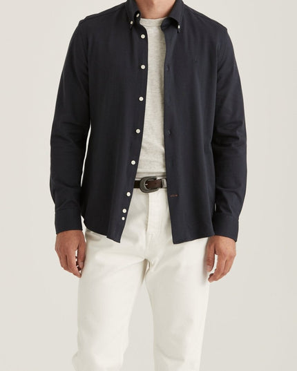 Morris Stockholm Eddie pique shirt - Mandy