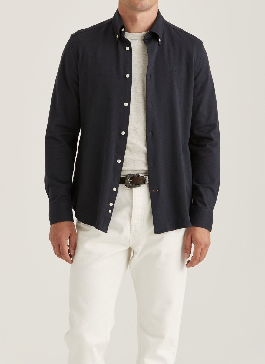 Morris Stockholm Eddie pique shirt - Mandy