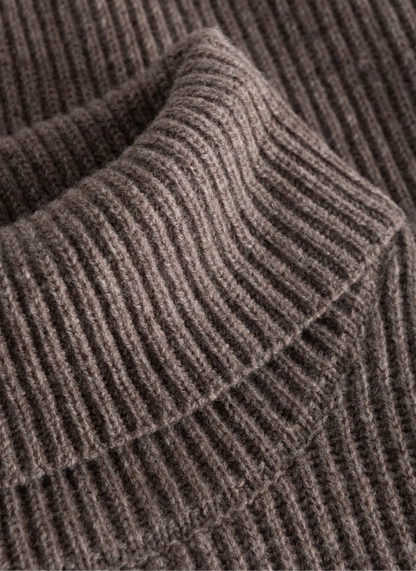 Les Deux Eddie Wool Rib Rollneck - Mandy