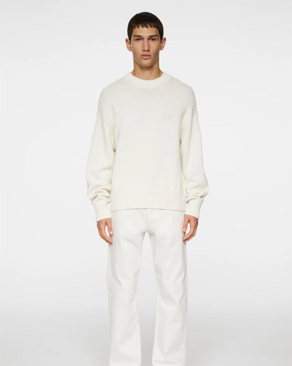 J.Lindeberg Eddy Cotton Wool Crew Neck - Mandy