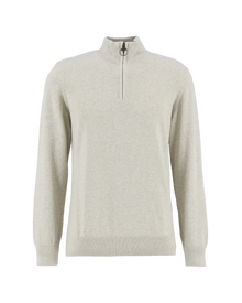 Cotton Quarter-Zip Jumper