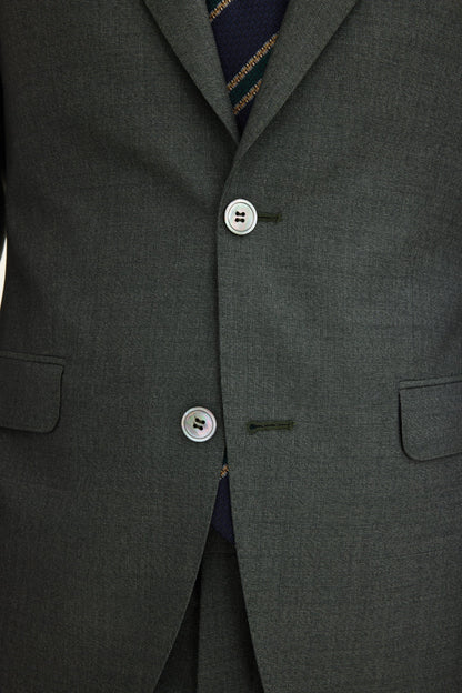 Oscar Jacobson Ego Slim Fit Sharkskin Blazer - Mandy
