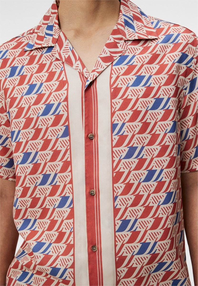 J.Lindeberg Elio Tencel Moto Print - Mandy