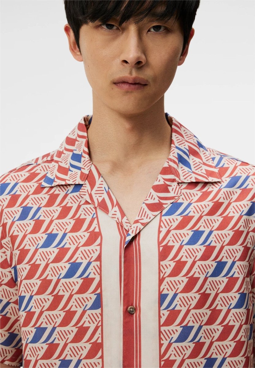 J.Lindeberg Elio Tencel Moto Print - Mandy