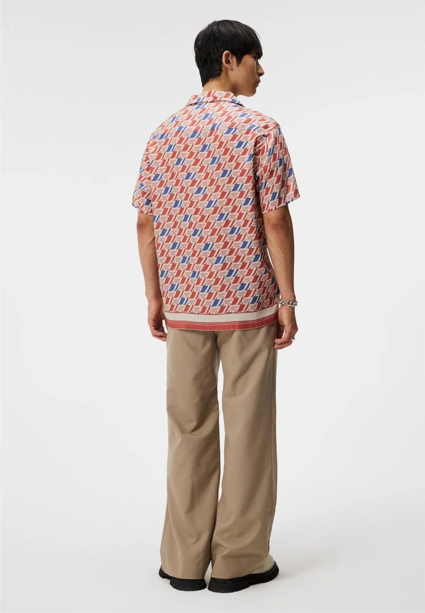 J.Lindeberg Elio Tencel Moto Print - Mandy