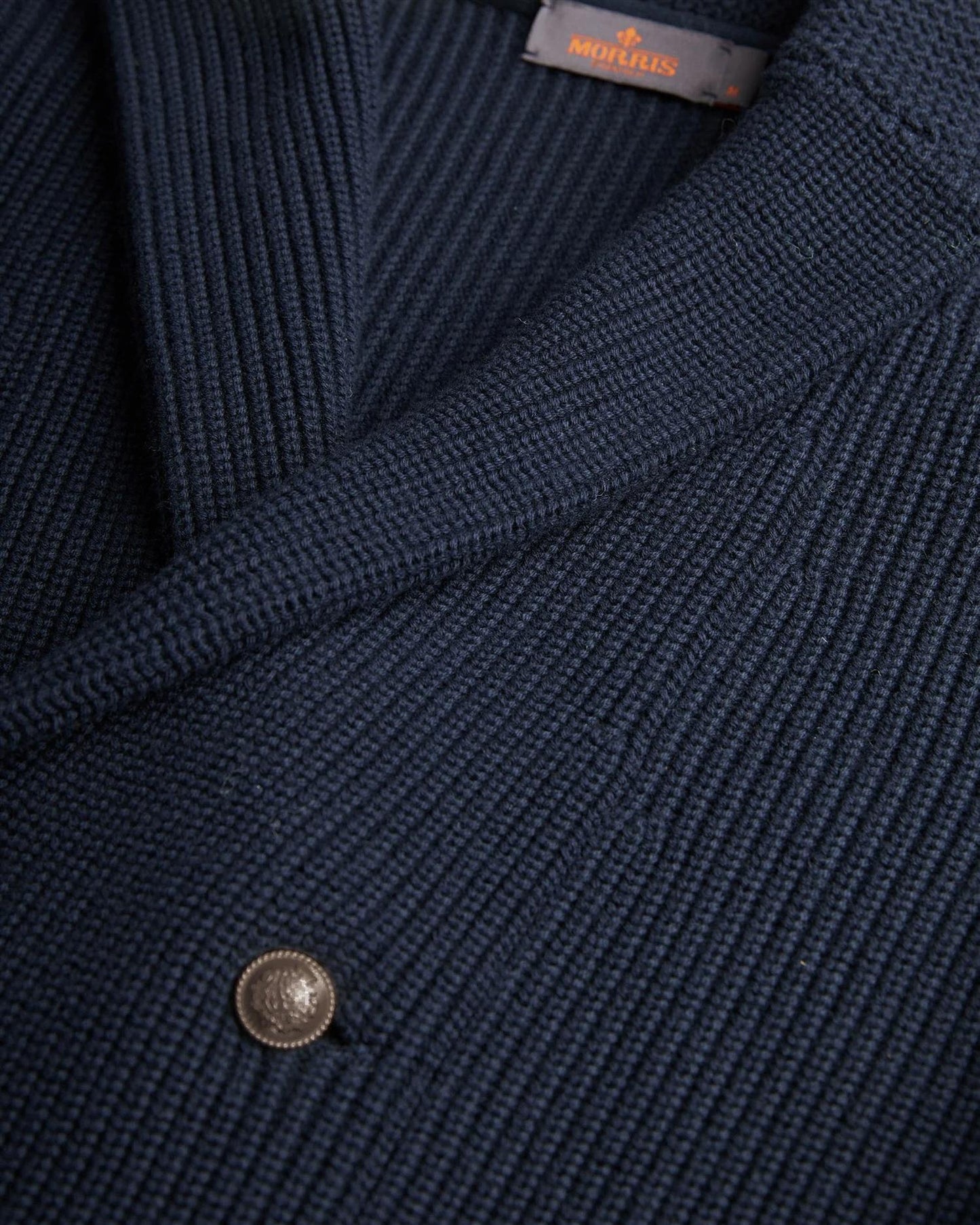 Morris Stockholm Brayden DB Shawl Cardigan Navy