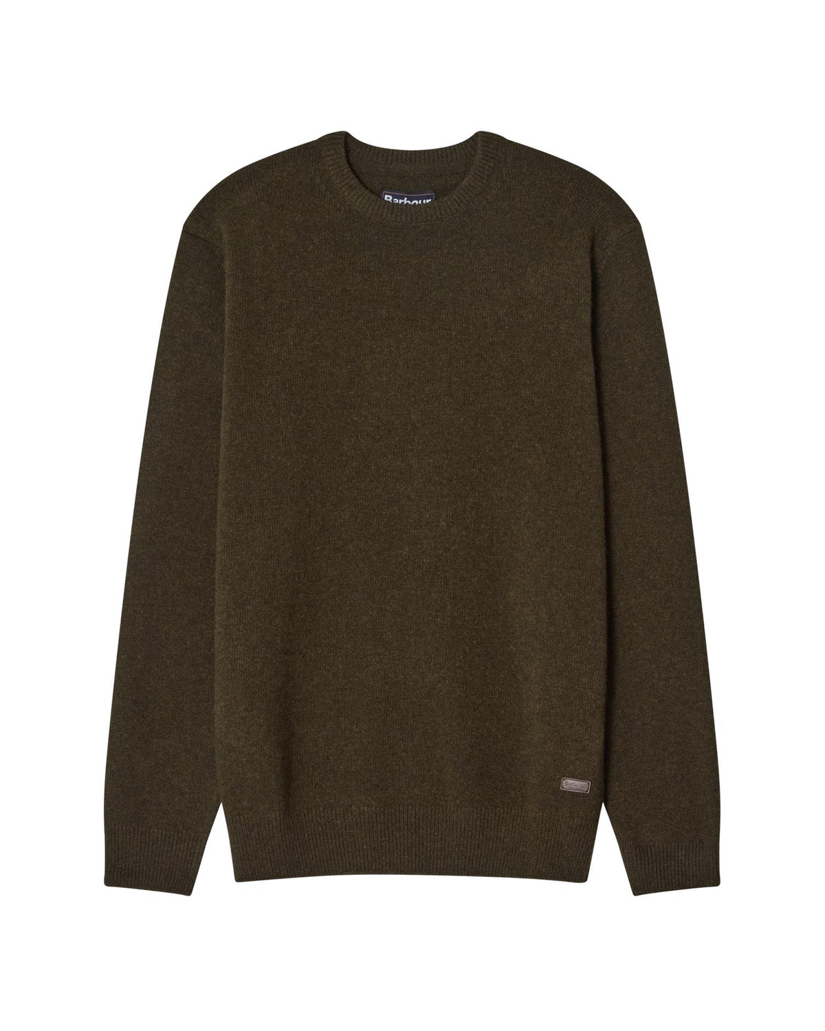 Essential Crew-Neck Jumper – Seaweed