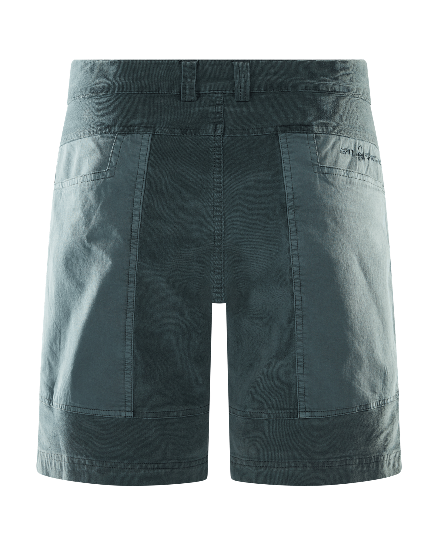 Blocked Corduroy Shorts