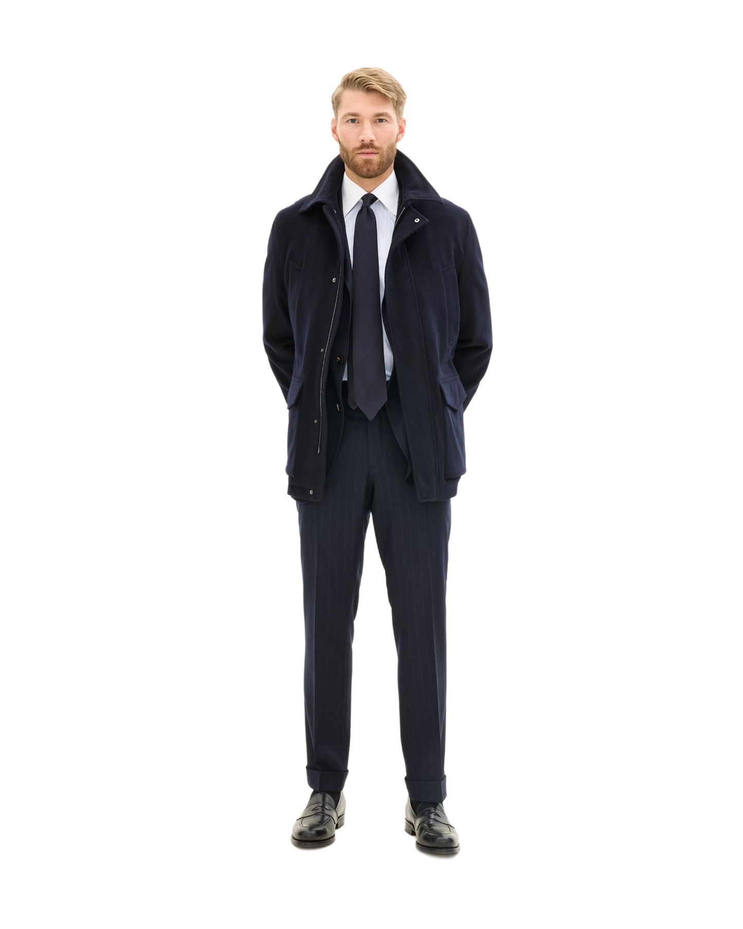 Brushed Wool Traveller Jacket