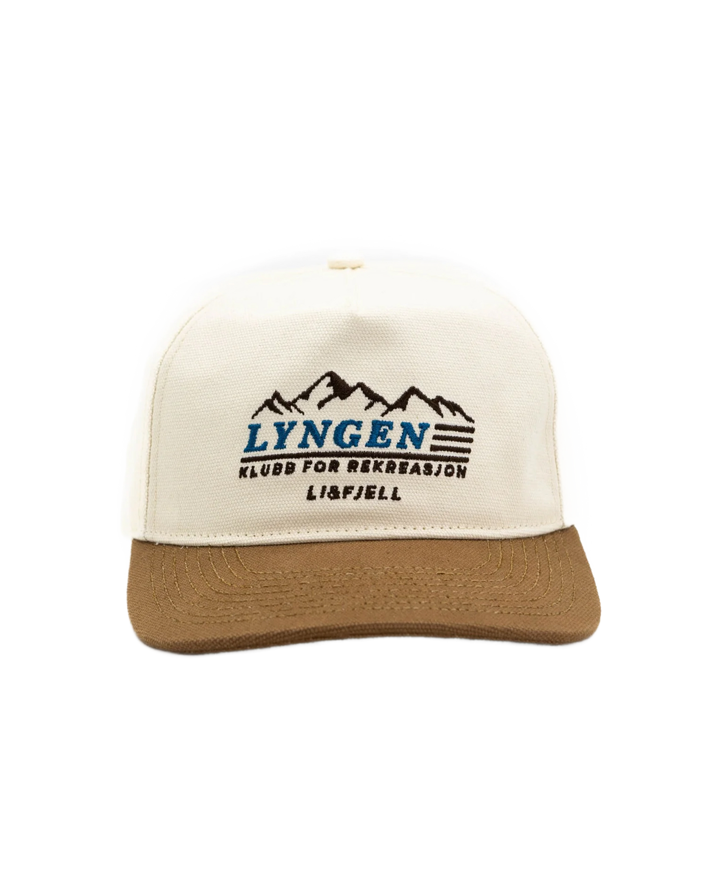 Lyngen Rekreasjon Caps – Hvit/Brun