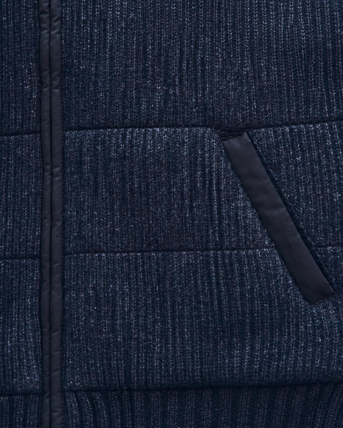 Sartorial Vest with Hood - Dark Blue