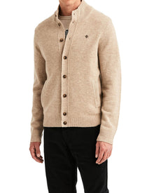 Hertford Button Cardigan – Khaki