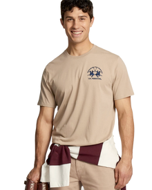 Men’s cotton jersey T-shirt with team logo - Vernie