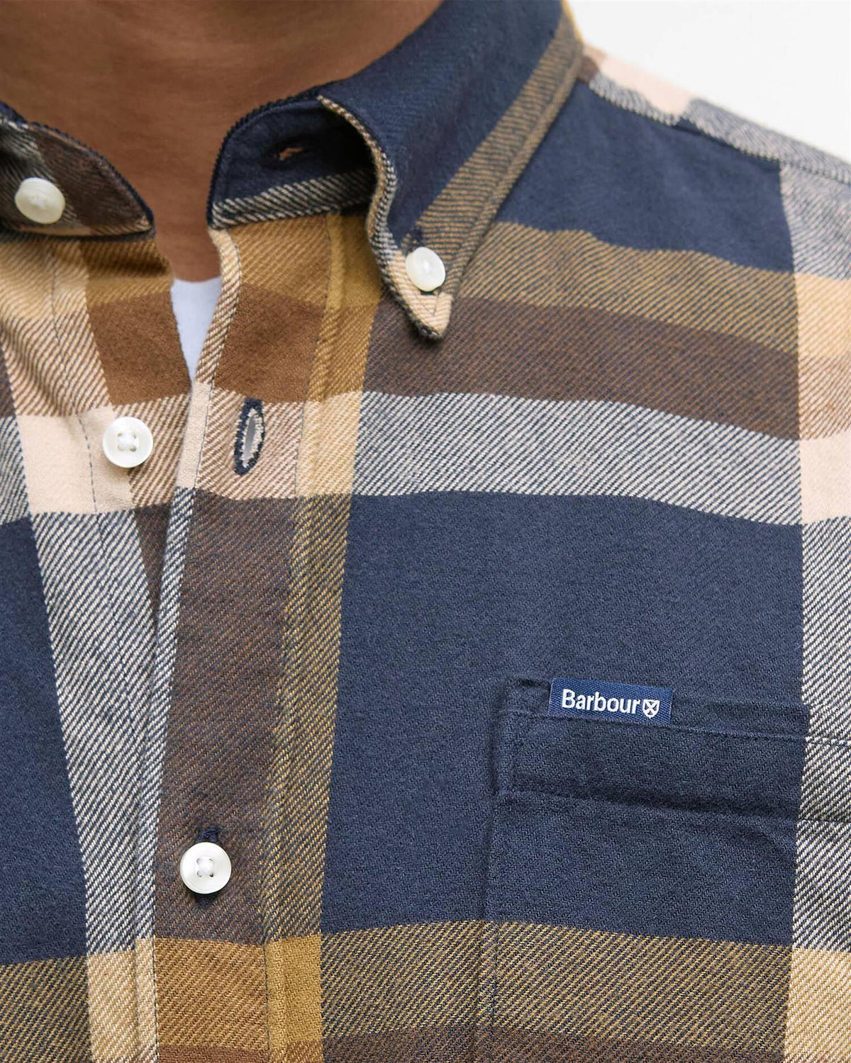 Folley Tailored Checked Shirt Flerfarget