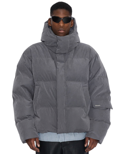 Narvik Brushed Down Jacket Grey