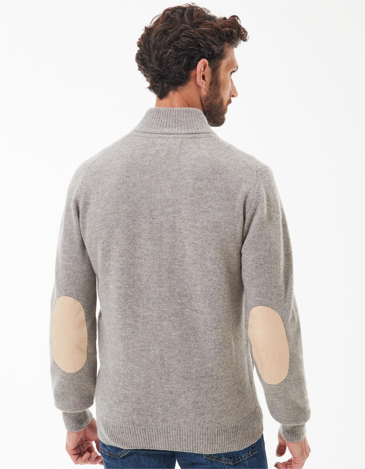 Essential Patch Zip Through Cardigan