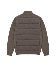 Zip Jacket Flanell – Brun