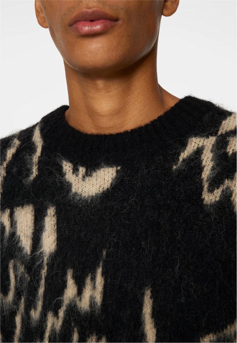 J.Lindeberg Falkor Jacquard Knit Sweater - Mandy