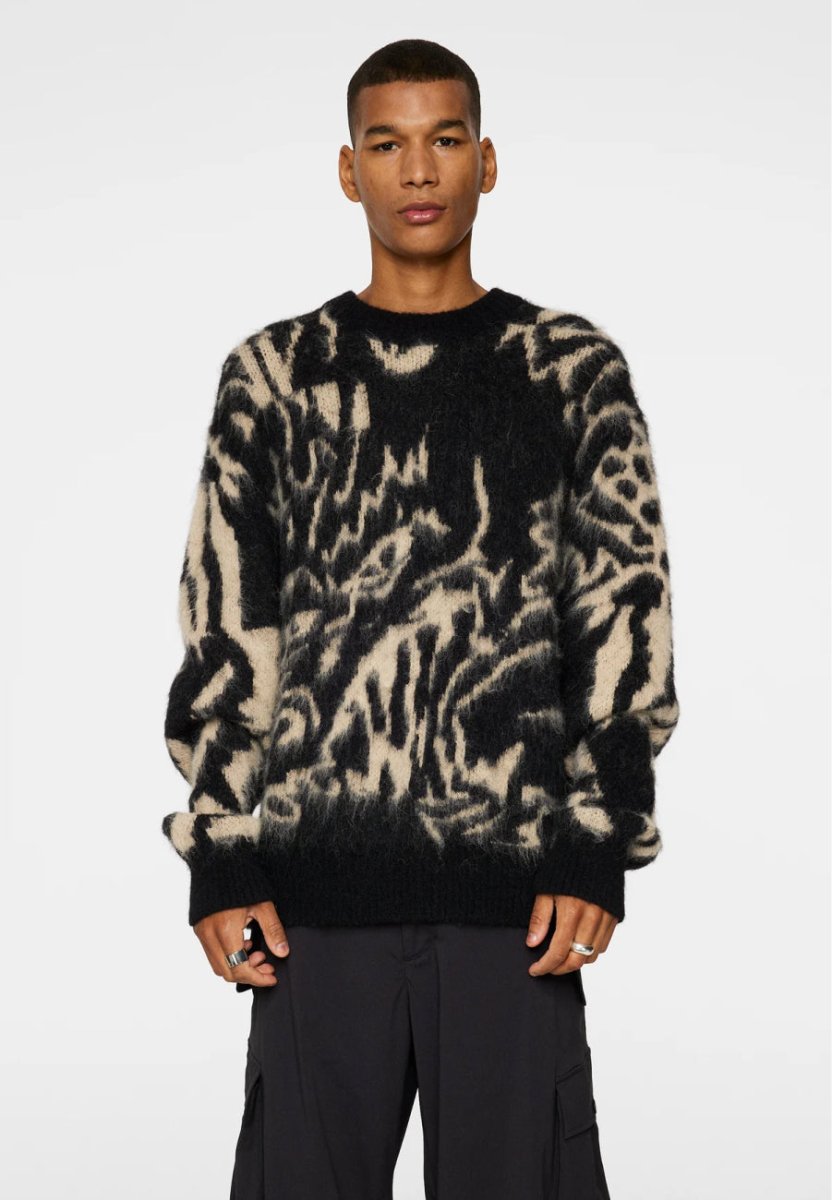 J.Lindeberg Falkor Jacquard Knit Sweater - Mandy