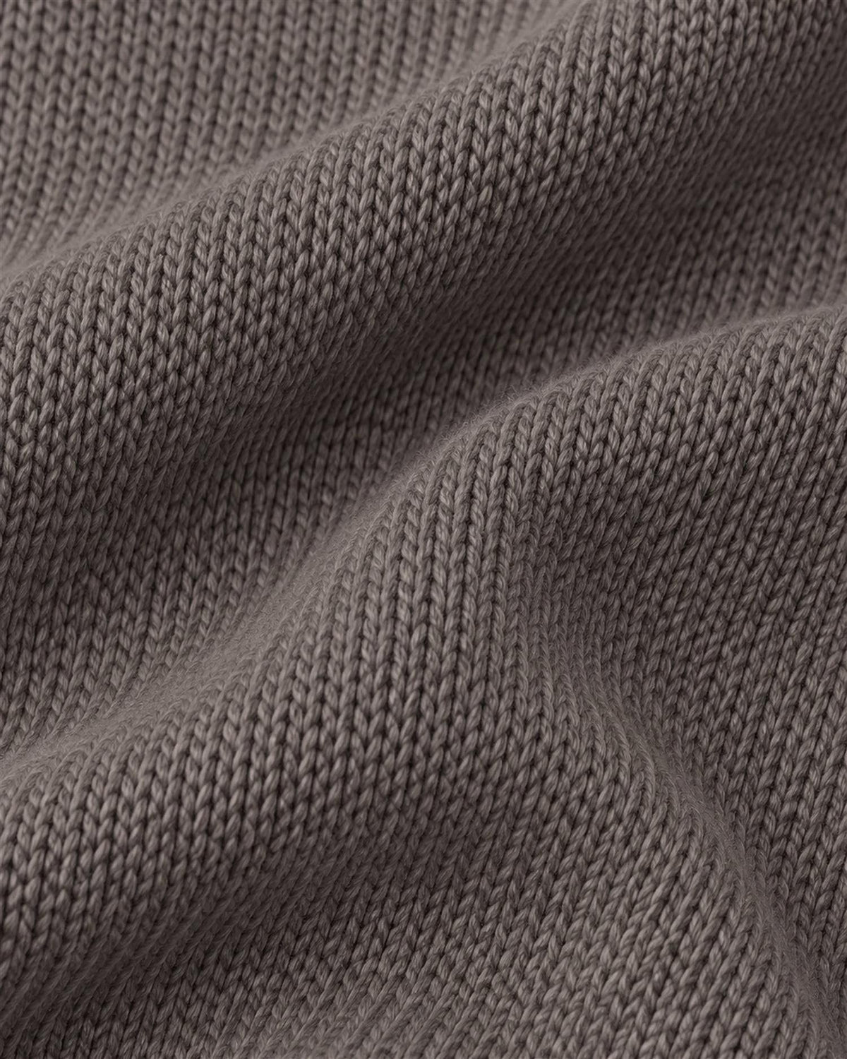 Full-Zip Wool Jacket – Brown