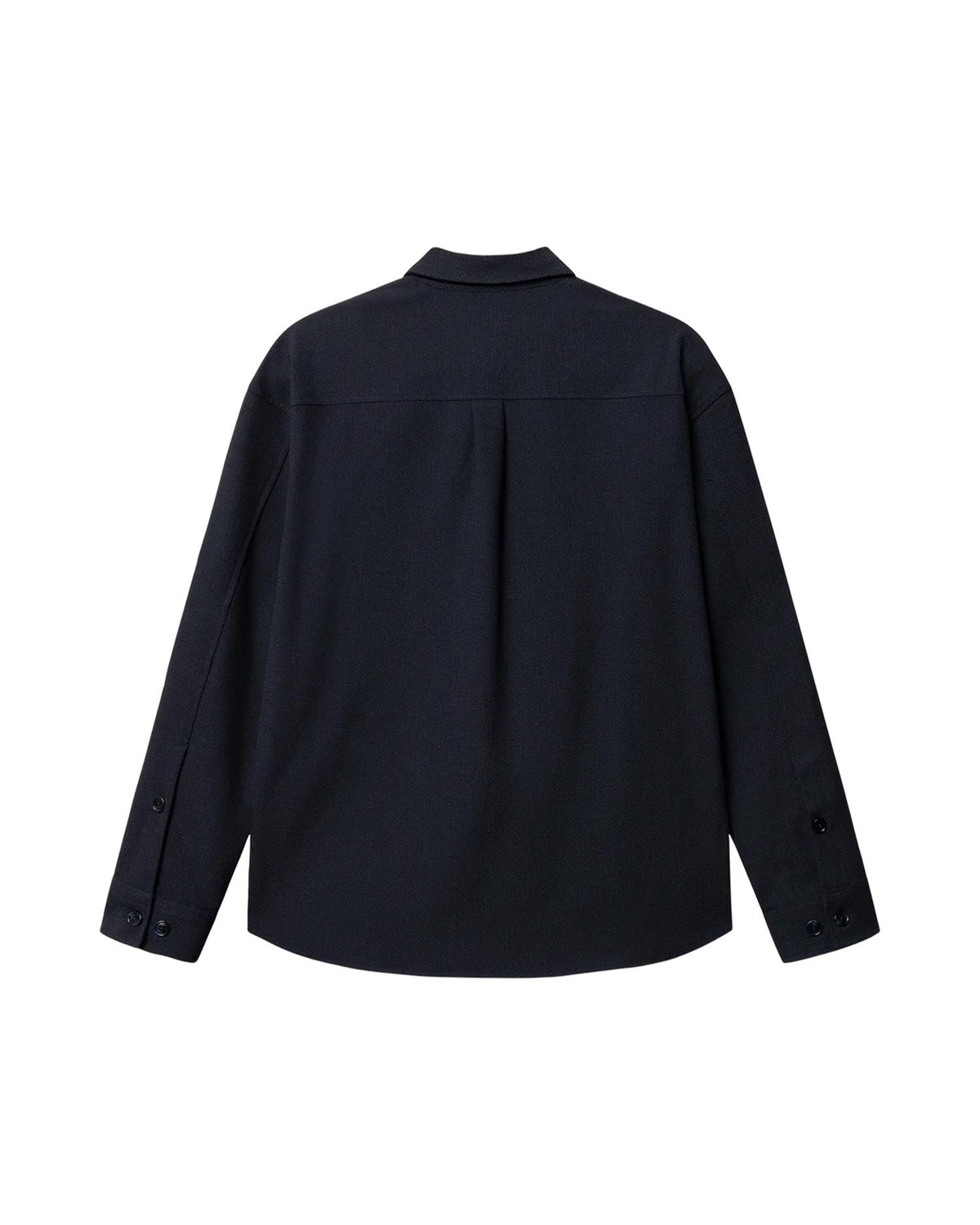 GABjens Over Rubin LS Overshirt – Blue Black