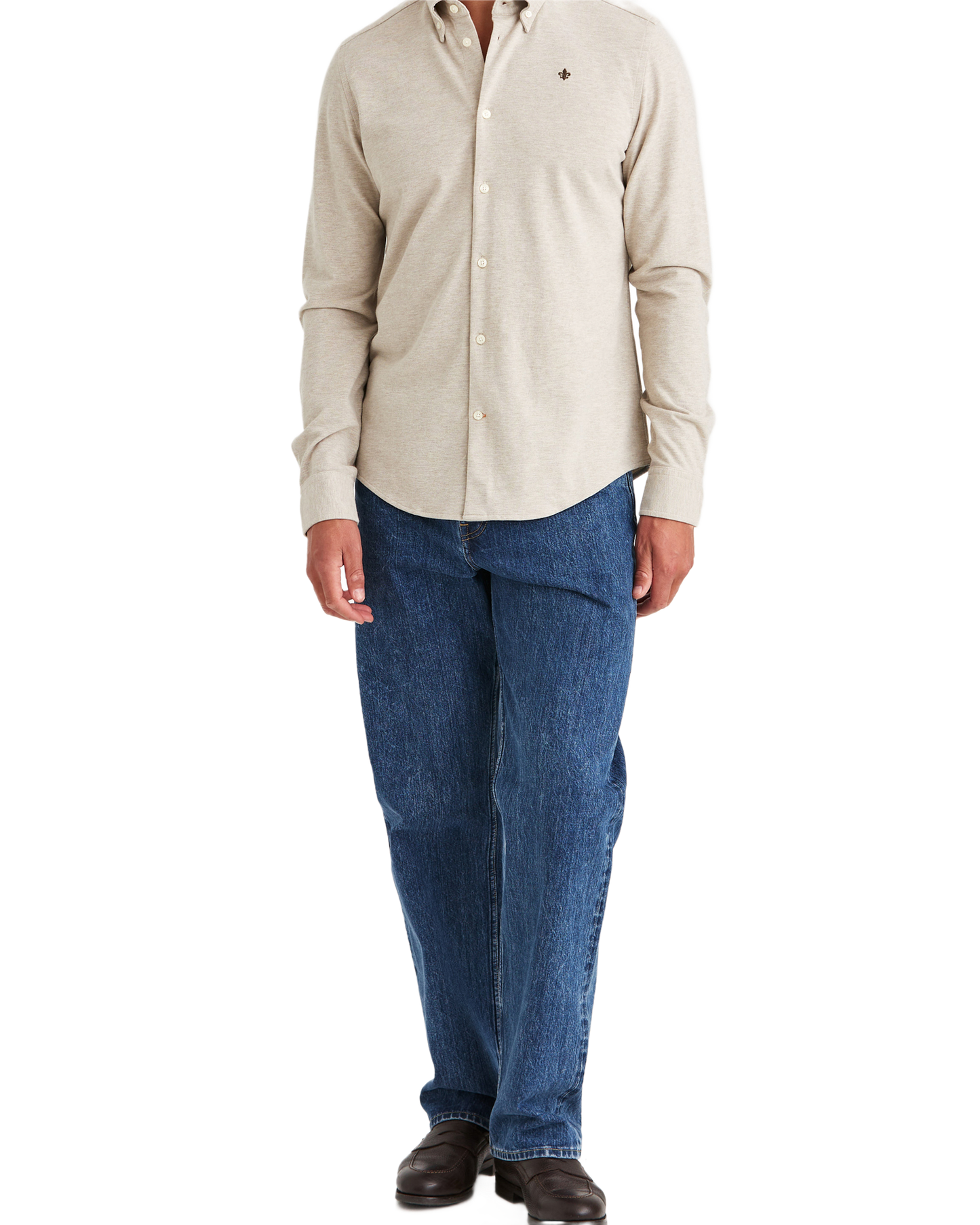 Camden Pique Shirt Khaki