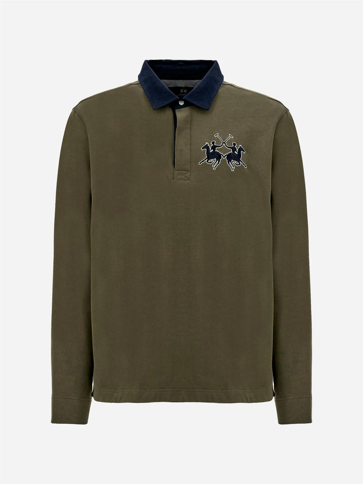 Devin Langermet Polo – Olive Night