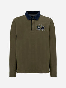 Devin Langermet Polo – Olive Night