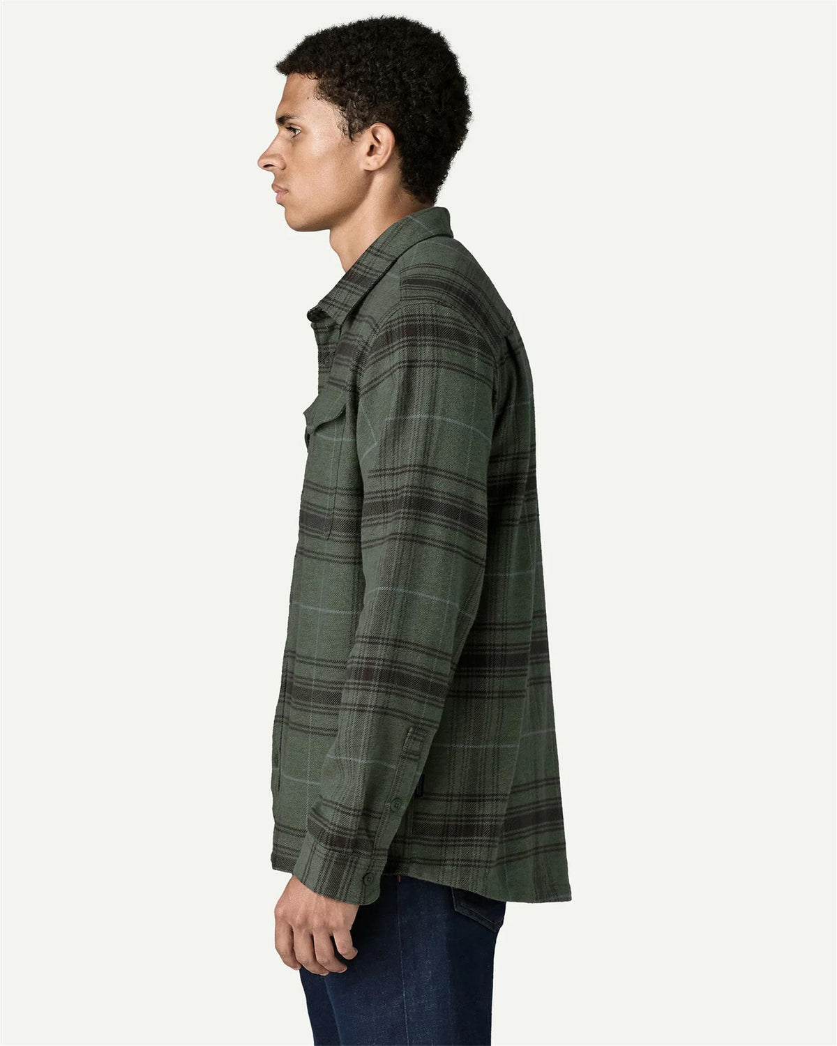 Fjord Flannel Shirt – Treeline Green