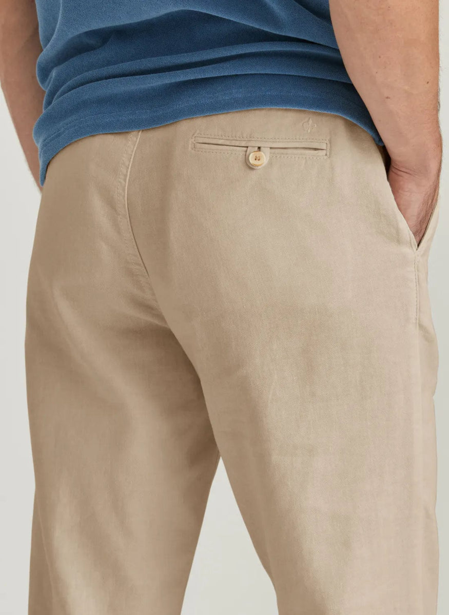 Morris Stockholm Fenix Linen Trousers - Mandy