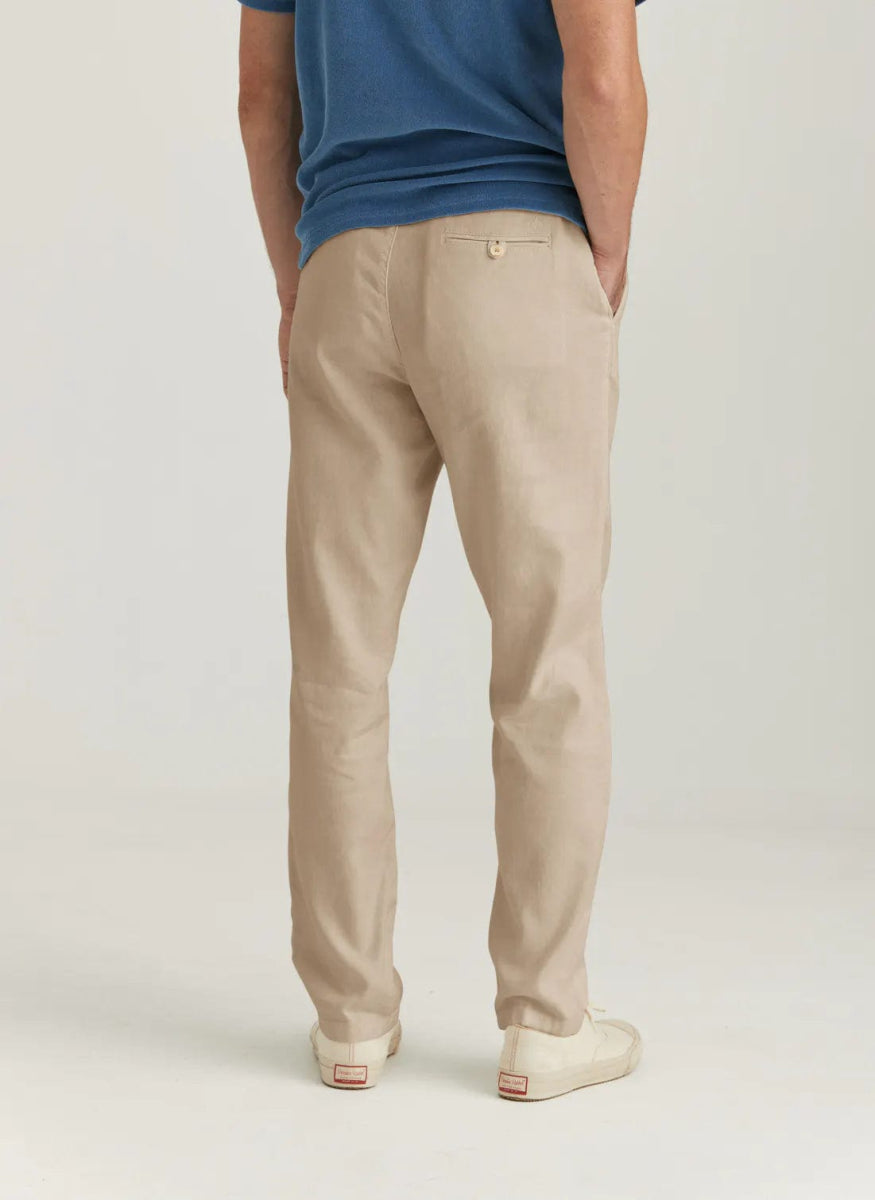 Morris Stockholm Fenix Linen Trousers - Mandy