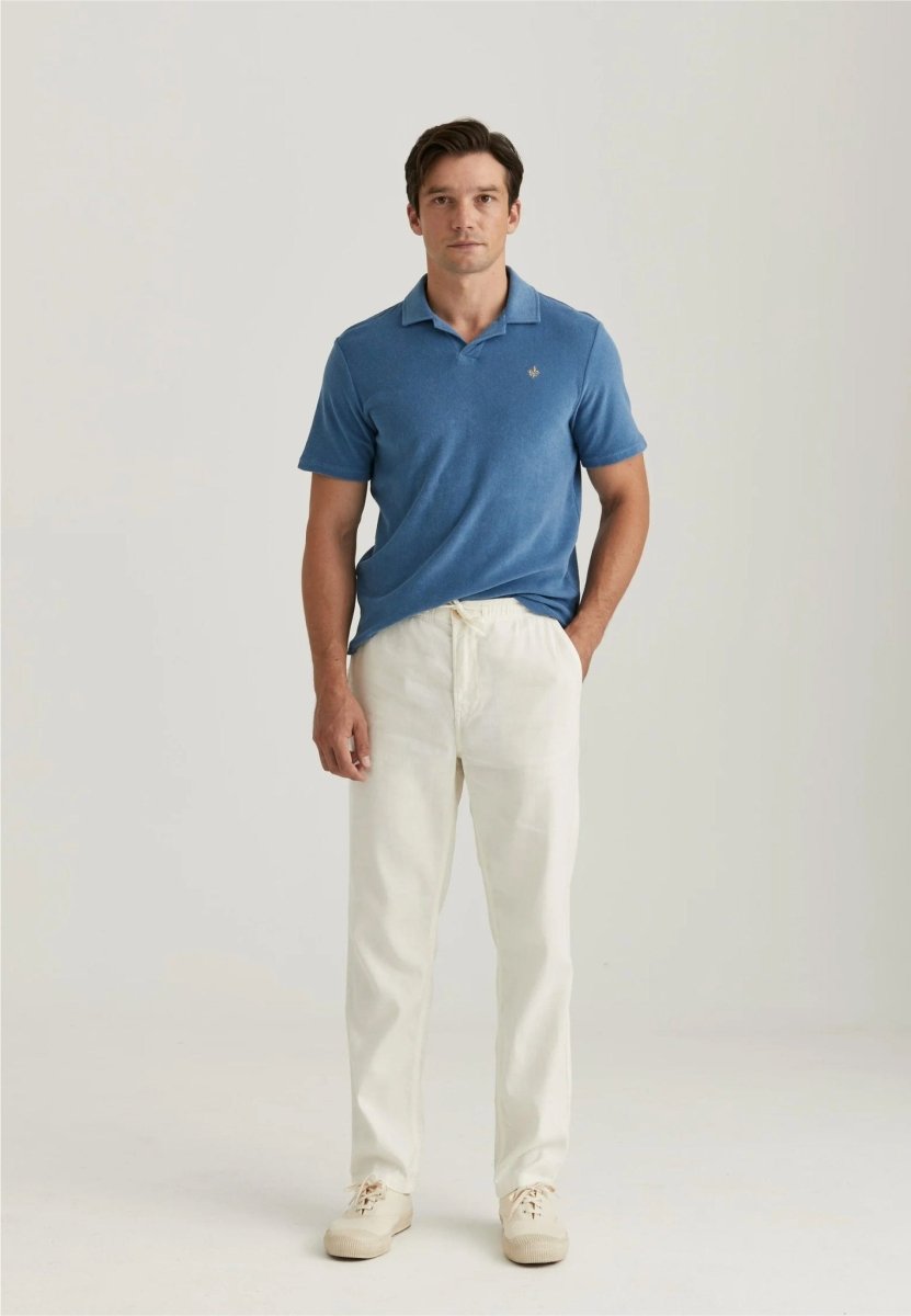 Morris Stockholm Fenix Linen Trousers - Mandy