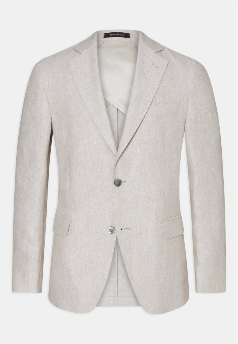 Oscar Jacobson Ferry Regular Fit Linblazer - Mandy