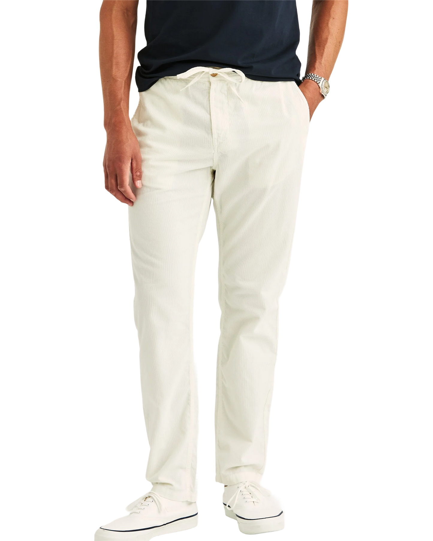 Fenix Summer Cord Trouser - Off-white