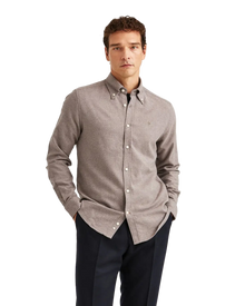 Twill Flannel shirt slim